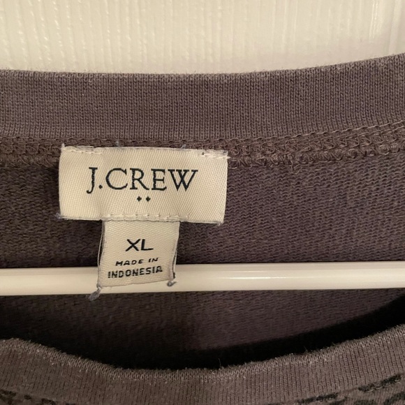 J Crew factory leopard sweatshirt - Picture 2 of 2